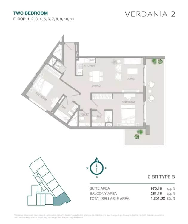 VERDAN1A Phase 2 By Object 1 at Dubai Land Residence Complex - Image 22