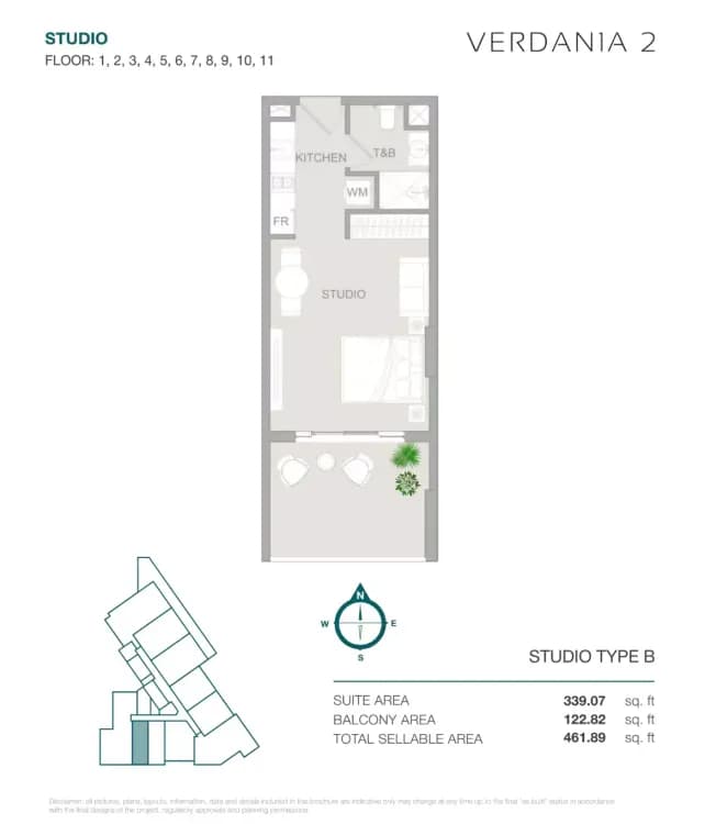 VERDAN1A Phase 2 By Object 1 at Dubai Land Residence Complex - Image 12